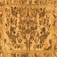 thumbnail image 1 of Ahgly Company Indoor Square Animal Orange Traditional Area Rugs, 8' Square, 1 of 1