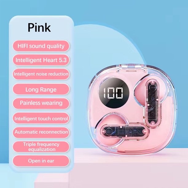 Auriculares Bluetooth, Auriculares inalámbricos, Auriculares Bluetooth, Auriculares intrauditivos, Auriculares deportivos para juegos, Auriculares para smartphones, Auriculares con cancelación de ruid