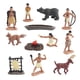 thumbnail image 5 of Figuras indias de 12 Uds., juego de figuras indias, adornos de regalo de cumpleaños, figuras de acción en miniatura de personajes para niños, 5 of 10