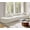 IVORY, variant on Tina's Home Curved Chenille Sectional Sofa, 130" Modern Foam Couch No Assembly for Living Room OLIVE