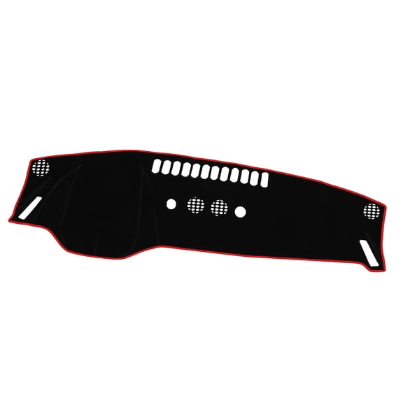 Unique Bargains Car Center Console Dashboard Cover Mat Compatible for Kia Sorento 2022-2023 Protective Polyester Red