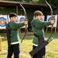 thumbnail image 1 of Vacemry Arrows Organizer ForKidsTeens, Lightweight Adjustable Arrow Holder With Shoulder Straps, Three Tube Quiver For Beginner Practice, Archery Accessories For Outdoor Training Competition, 1 of 6