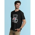 thumbnail image 2 of Lets Go To Cuba Circle Flag Tee Men's -Image by Shutterstock, 2 of 4