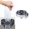 thumbnail image 1 of Enjuagador de Grifo para Fregadero de Cocina, Enjuagador de Taza Automático, Enjuagador de Barra, Accesorios para Fregadero de Cocina de Lavado de Caf , Plata BLESIY Enjuagadora de botellas de barra, 1 of 7