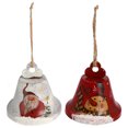 thumbnail image 2 of Christmas Tree Ornament Decorative Hanging Bells on Rope Ornament Decoration, 2 of 9