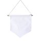 thumbnail image 2 of Plain Canvas Wall Hanging Banner | Reversible Blank Tapestry for Pin Display Badge Medal Photo Decor | Neutral White/Black/Khaki Canvas | DIY Customizable | 6.3x6.8in | 1 Pack, 2 of 6