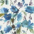 thumbnail image 2 of Blue Flower Garden I by Asia Jensen, Canvas Wall Art, 12W x 12H, 2 of 2