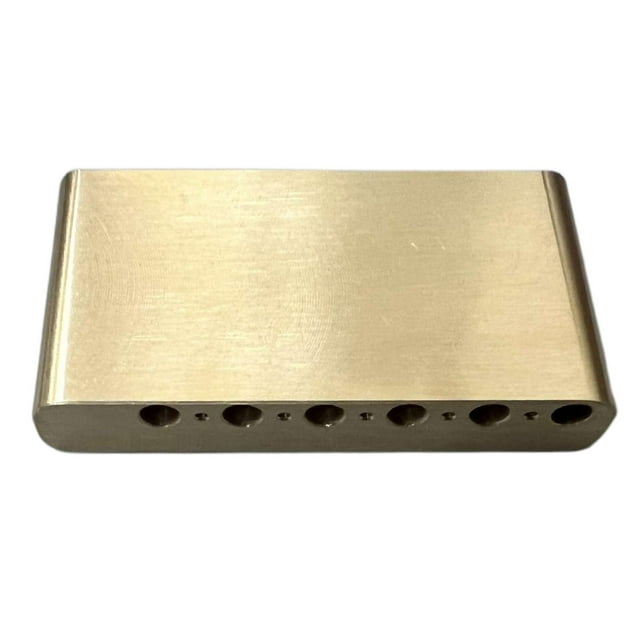 TISHITA Remplacer Laiton Bridge Blocs Accessoires Guitare Électrique Professionnelle Robuste Sans Vis