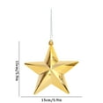 Christmas Star Tip Pendant Pendant Holiday Holiday Home Decoration