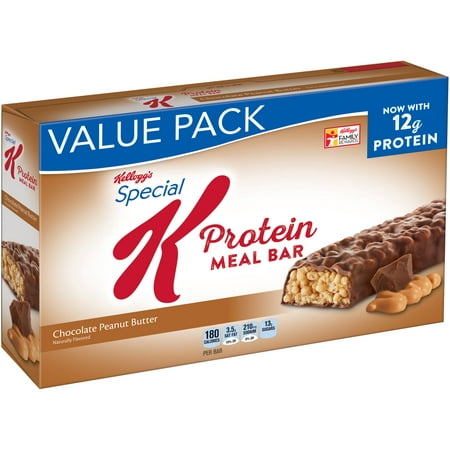 Protéine Special K de Kellogg Chocolate Bar PB repas, 12 nombre, 19 oz