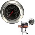 thumbnail image 1 of Stainless Steel Barbecue Thermometer, BBQ Grill Barbecue Thermometer with Probe, 1 of 5