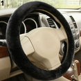 thumbnail image 2 of NIBOLOG Warm Long Soft Plush - Steering Wheel Cover for Car Auto Truck, 2 of 6