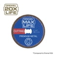 thumbnail image 3 of Disco de corte Dremel Max Life EZ506HP 38,1 mm para metal, 3 of 9
