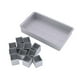 thumbnail image 3 of Yuarrent Rectángulo Aleación de aluminio Tipo móvil Rompecabezas alfanumérico Tipo móvil Hornear Pastel Molde Número Latas Molde Cocina y Comedor Yuarrent HA019247-00, 3 of 6