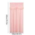 thumbnail image 6 of Simply Lace Door Curtain Room Divider, Opaque Sheer Polyester, Punch-Free Installation for Bedroom and Kitchen, 78.74 x 39.37 in, 6 of 6
