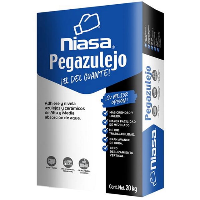 pegazulejo blanco 20 kg