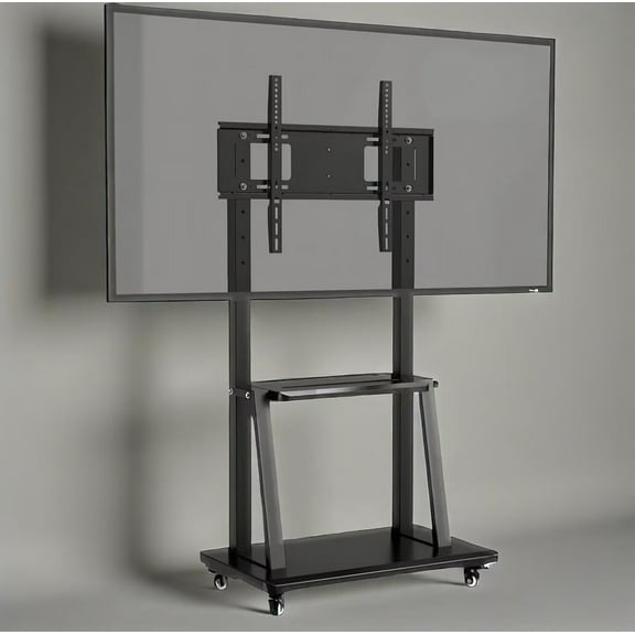 OmninexHub Mobile TV Cart Heavy-Duty TV Stand On Casters 32-70" Compatibility up To 176 Lbs for Living Room And Office