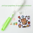 thumbnail image 4 of Botella Motivacional HAPPY ME 1lt con Popote Plástico Integrado Azul 2L, 4 of 8