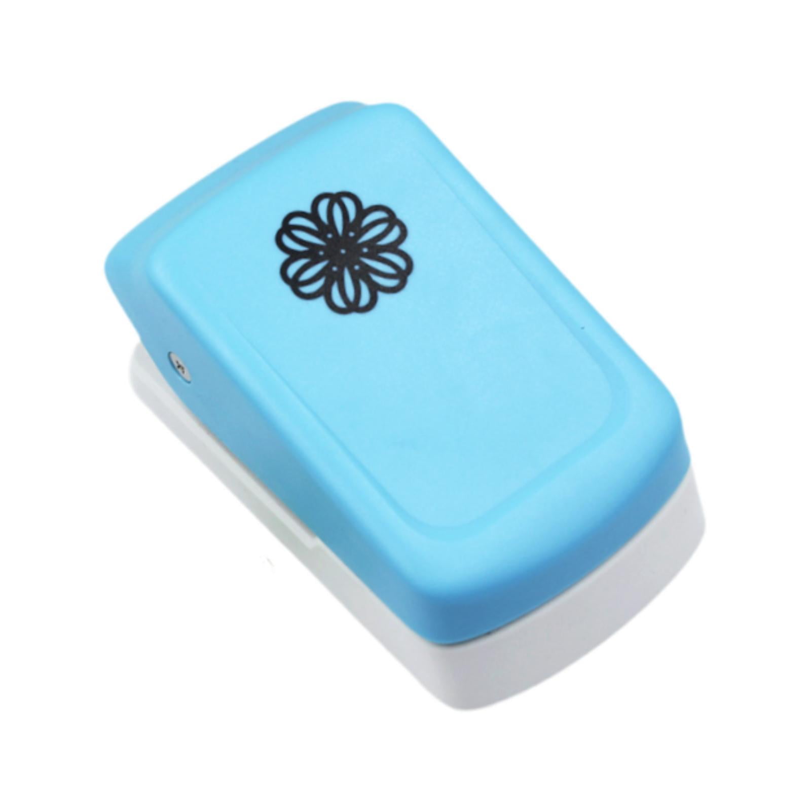 Tachiuwa Embossing Puncher Craft Lever Punch Multifunction Crafts Project Mini Fancy Punch DIY Supplies for Home Self Made Index Label Flower Shape