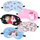 thumbnail image 1 of Set de 5 antifaces para dormir con diseños de unicornio - cómodos y ligeros - ideales para pijamadas, viajes y siestas JFHHH pequeña, 1 of 5