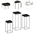 thumbnail image 6 of yotijay 3 Pieces Cupcake Stands Cupcake Serving Tray Metal Dessert Display Cupcake Riser Black, 6 of 9