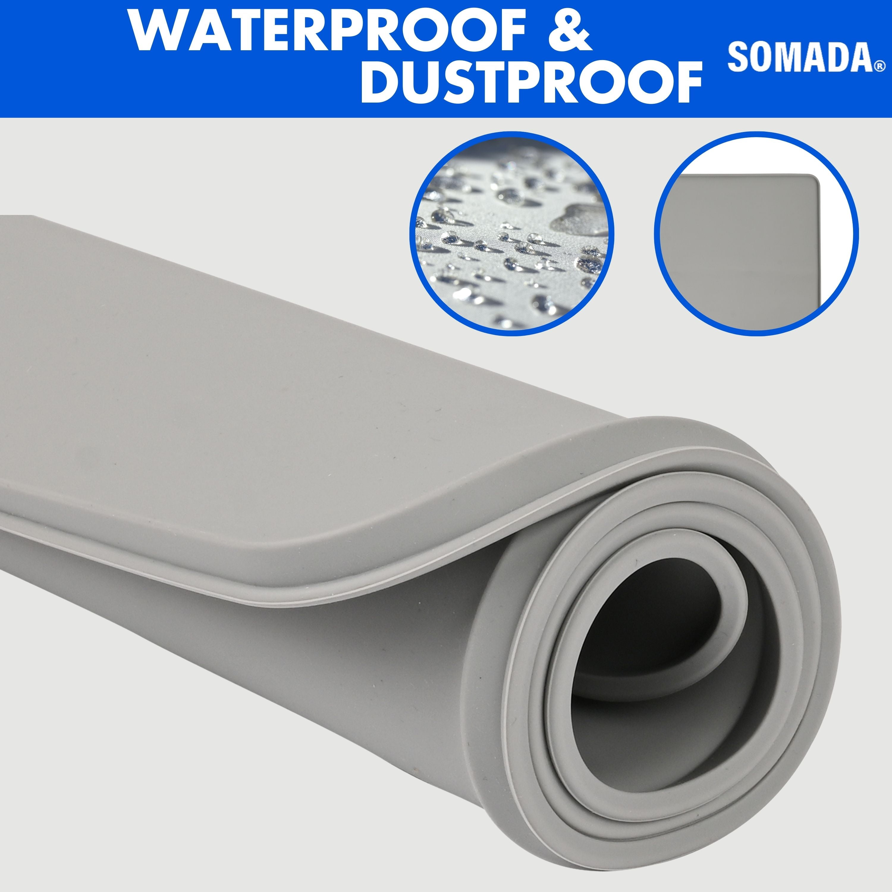 SOMADA Silicone Washer & Dryer Protector Mat 24"x20"