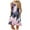 Pink, variant on IROINNID Women's Shift Dress Fashion Sleeveless Summer Casual Loose Tank Dress Prints Drop Waist Dress