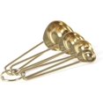 thumbnail image 1 of 4 Piece Gold Stainless Steel Measuring Spoons Set Gold Measuring Spoons (Set of 4), 1 of 5