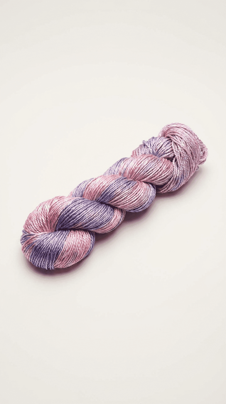 Knitsilk 3 Ply 100% Mulberry Silk Lace Weight Yarn | Perfect for Knitting & Crocheting and Weaving | Fine Quality Silk Yarn for Luxurious Creating Projects.(50 Grams – 260 Yards, Orchids)(Pack of 3)