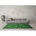 thumbnail image 3 of Ahgly Company Indoor Rectangle Persian Emerald Green Traditional Area Rugs, 2' x 5', 3 of 4