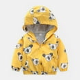 thumbnail image 1 of URMAGIC 2-7T Kids Dinosaur Coat Zip Hoodie Shirt Tracksuits for Boys Girls, 1 of 2