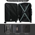 thumbnail image 6 of Travelhouse 5-Piece Hardside Luggage Set Spinner Lightweight Suitcase with TSA Lock & Duffel Bag,Green, 6 of 10