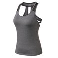 thumbnail image 1 of Women Yoga Vest Quick Dry Hollow Out U Neck Stretchable, 1 of 7