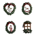 thumbnail image 4 of 4 adornos colgantes navideños 2D de acrílico para coche con cordón, adorno decorativo para interiores de ., 4 of 9