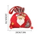 thumbnail image 4 of Set de bolsas de regalo de 2 piezas para decoraciones navideñas - Bolsas de tela para regalos navideños y caramelos, bolsas de tela reutilizables y lavables para fiestas navideñas, 4 of 4