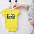 thumbnail image 5 of My Papa Hotter Than Yours Grandfather Bodysuit Jumper Girls Infant Baby Brisco Brands 12M, 5 of 6