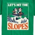 thumbnail image 3 of Disney - Let's Hit The Slopes - Toddler & Youth Short Sleeve Graphic T-Shirt, 3 of 5