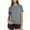 13# Gray, variant on Women's Short Sleeve T-Shirts UPF 50+ UV Protection Quick Dry Shirts for Workout Hiking Running Rash Guard Tops Black S