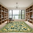 thumbnail image 2 of ODIKA 6'x9' Machine Washable Non-Slip Area Rug, Oriental Cream High Traffic Rug, Beige, 1061825, 2 of 7