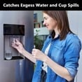 thumbnail image 2 of 2Pcs Refrigerator Drip Tray Silicone Water Drip Catcher Anti-Slip Fridge Ice and Water Dispenser Pan Cuttable Spill Water Catch Pan Dishwasher Safe for Home Fridge, 2 of 9