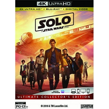 Solo: A Star Wars Story (4K Ultra HD   Blu-ray   Digital Code)