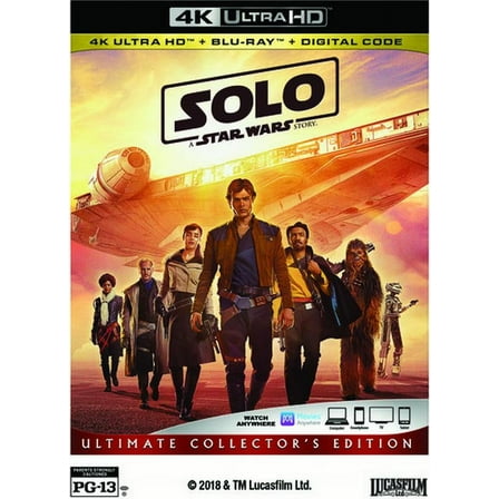 Solo: A Star Wars Story (4K Ultra HD   Blu-ray   Digital Code)