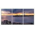 thumbnail image 2 of wall26 - 3 Piece Canvas Wall Art - Landscape with Lighthouse During Sunset - Modern Home Art Stretched and Framed Ready to Hang - 24"x36"x3 Panels, 2 of 4