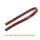 thumbnail image 4 of 2 PCS 60 cm Manijas de bolso de cuero PU Manijas de bolsas duraderas Correa de bolsas de mano poros para mujeres Diel de bricolaje (Claret), 4 of 5