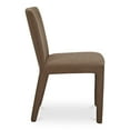 thumbnail image 5 of Moe's Home Collection MONTE Fabric Dining Chair -Set of Two Brown Color, 5 of 6
