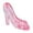 pink, variant on Princess High Heels Shoe Sculpture Crystal Decoration Dazzling Acrylic Finish for Girls Birthday Party Favors