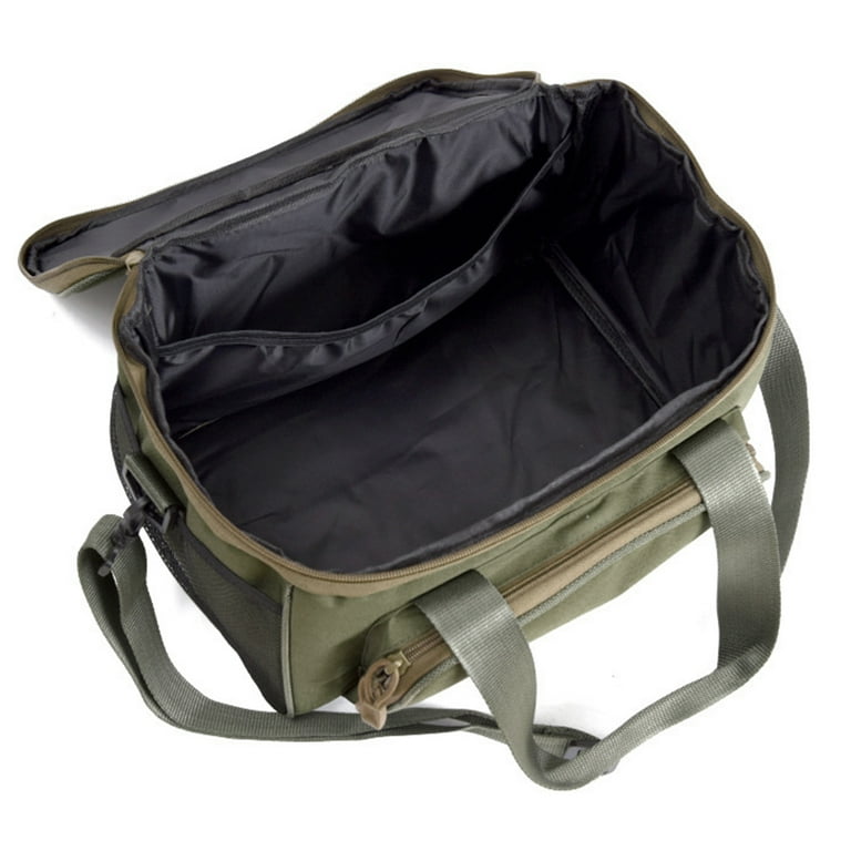 Waterproof Fishing Tackle Bag Fishing Bait Backpack Handbag Fishing Tool Bags Multifunctional Oxford Cloth Tackle Chest Shoulder, Size: 37 x 25 x 25cm