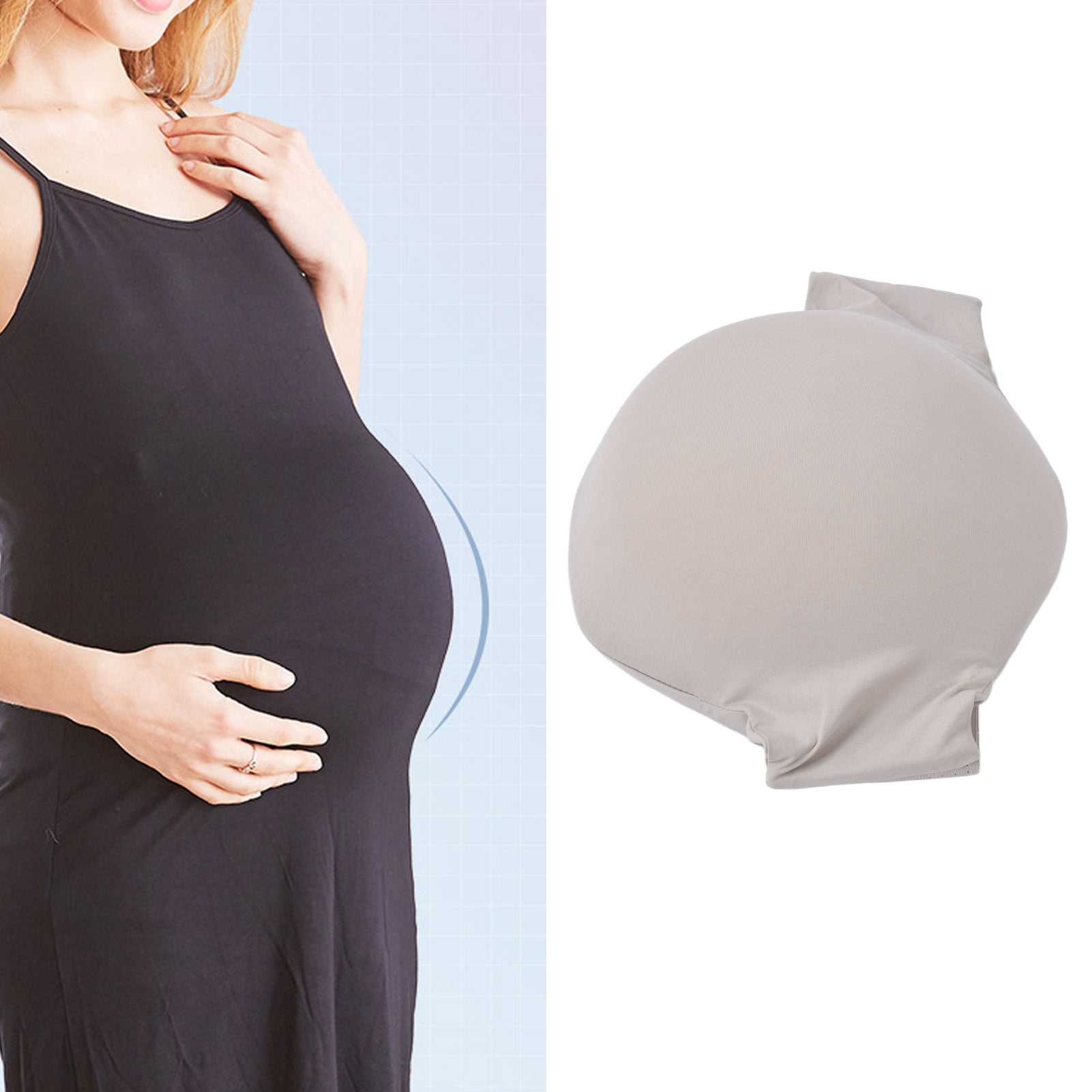 Zaqw Breathable Fake Pregnancy Belly,Fake Belly Costumes,Fake Pregnancy Belly Memory Foam