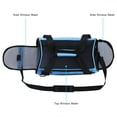 thumbnail image 2 of Cat Carrier Airline Approved Pet Carrier,Soft-Sided Pet Travel Carrier for Cats Dogs Puppy Comfort Portable Foldable Pet Bag,Airline Approved, 2 of 7