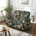 thumbnail image 7 of TSOVTHRID Forest Camo Hunting Print Loveseat Recliner Covers Soft Reclining Loveseat Slipcover 6-Piece Stretch Polyester Recliner Cover for 2 Seat Sofa Couch, 7 of 7